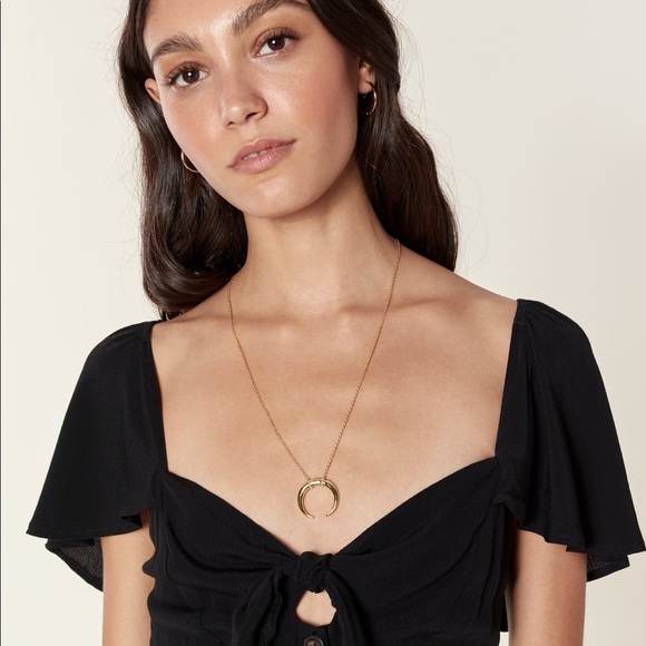 Gorjana horn necklace - Picture 2 of 3